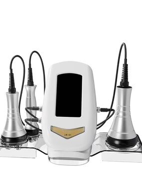 Professional Three-Probe Cavitation & Radio Frequency Machine - White - Like New